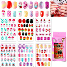 144 Pieces Kids Press on Nails