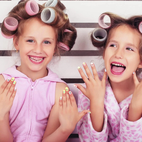120pcs kids false nails - kids,