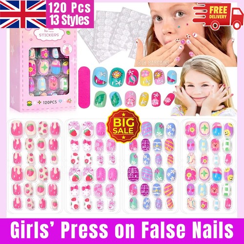 120pcs kids false - 120pcs, press