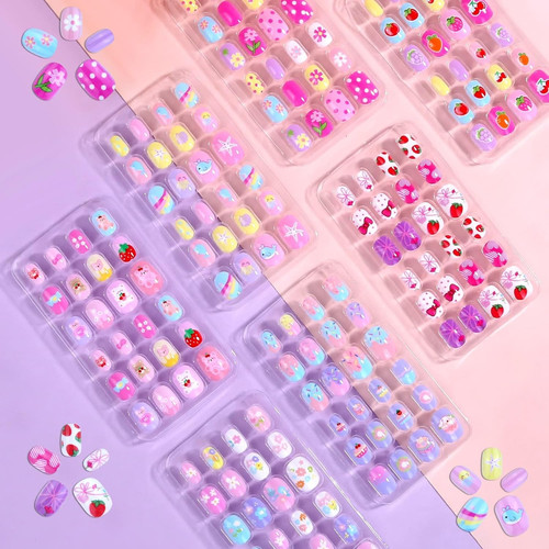 168pcs press nails for kids - 168pcs, on
