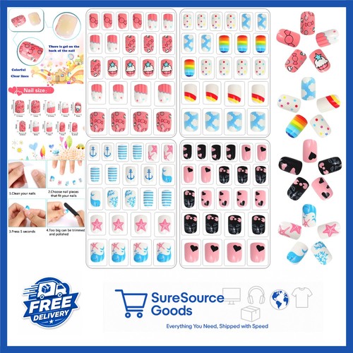 Kids press nails pcs - press,