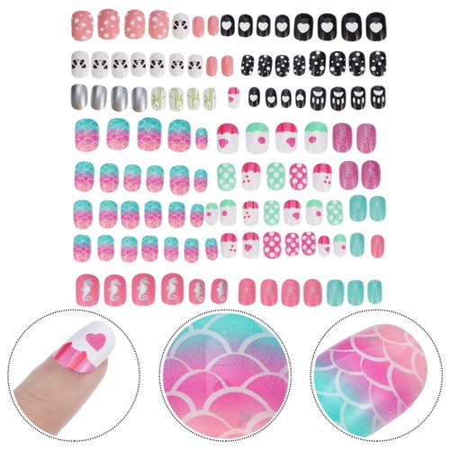 120pcs kids false nails - 120pcs,