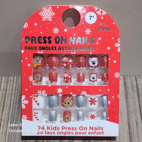 Girls kids xmas - xmas, nails