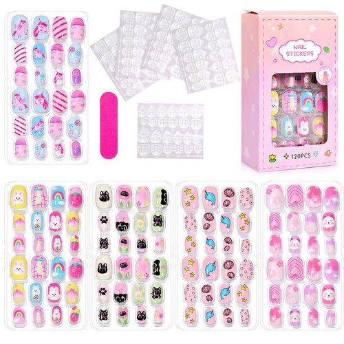 120pcs kids stick nails - 120pcs,