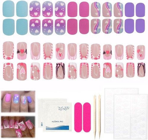 Pcs kids stick nails - 48,