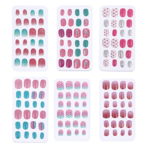 Boxes 144pcs kids fake nails - 144pcs,