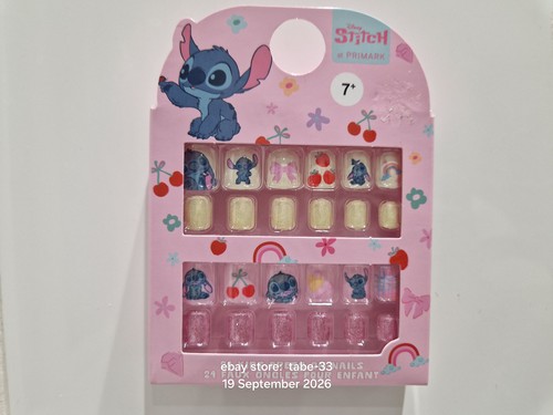 Girls lilo stitch false nails - girls,