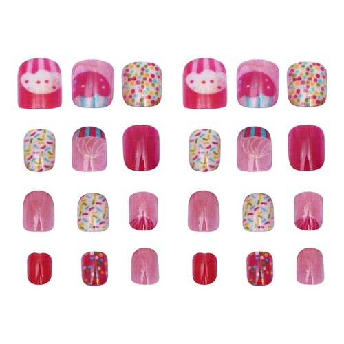 Pcs girls press nails - on,