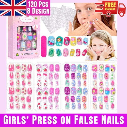 120pcs kids false nails - 120pcs, press
