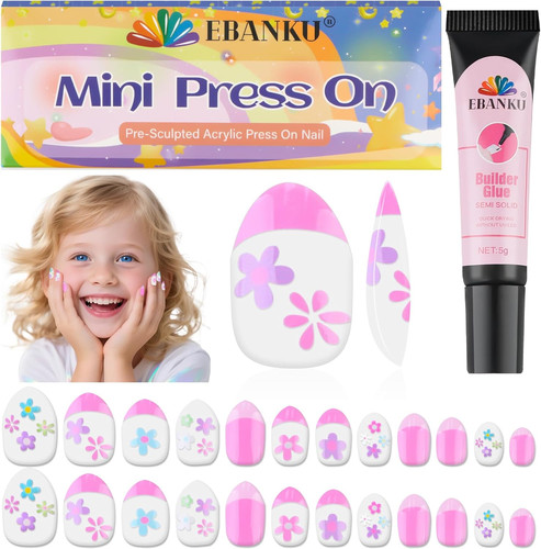 Ebanku pack kid fake nail - 1,
