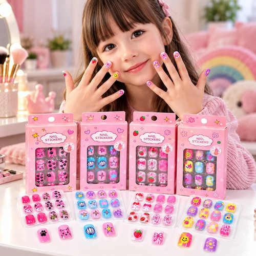 120pcs kids false - 120pcs, nails