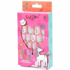 Girls Stick On Nails False