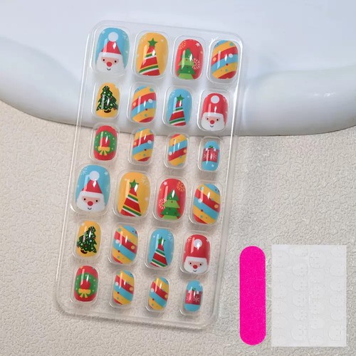 120 pcs girls nails press - nails, on