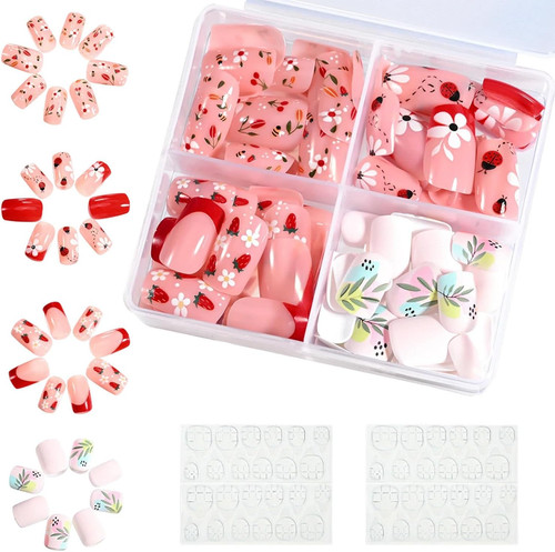 Pcs fake nails - 96, nails,