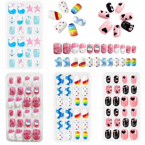 Pieces kids fake nails - pieces, with